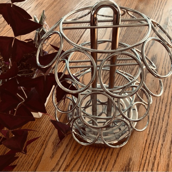 Chrome Plated  Keurig K Cup Coffee Pod Holder, 27, Spinning Carousel - Picture 7 of 11